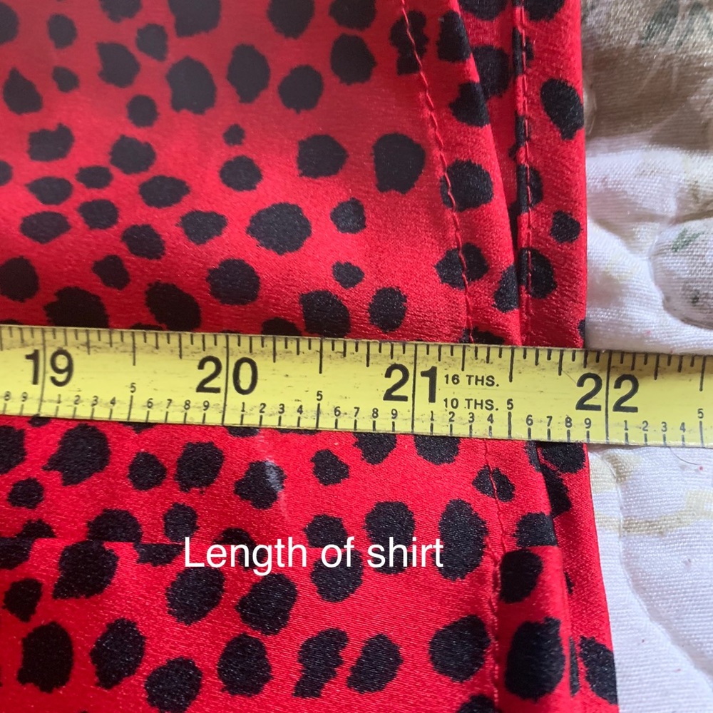 🌿3/$20 Dynamite Blouse with a cheetah print - Picture 5 of 9